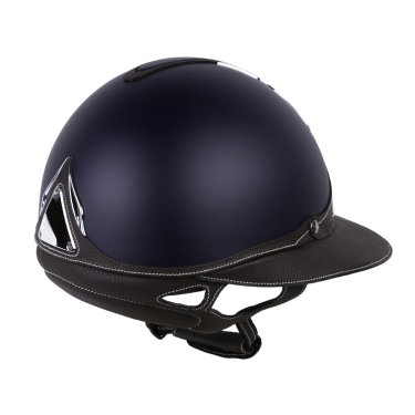Casco Antares Origin Galaxy visera Eclipse Azul / cuero marrón