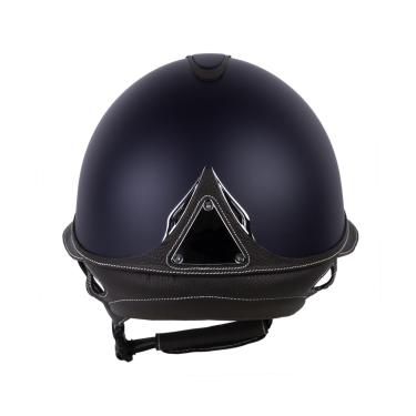 Casco Antares Origin Galaxy visera Eclipse Azul / cuero marrón