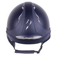 Casco Antares Origin Galaxy con visera estándar Azul / cuero azul