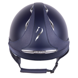 Casco Antares Origin Galaxy con visera estándar Azul / cuero azul