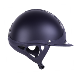 Casco Antares Origin Galaxy con visera estándar Azul / cuero azul