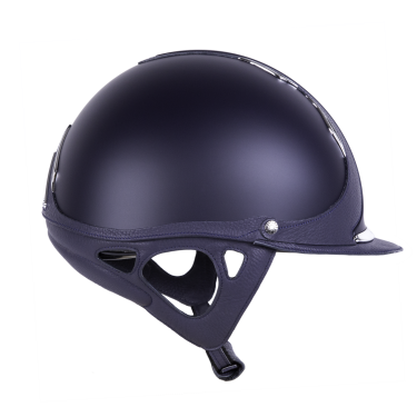 Casco Antares Origin Galaxy con visera estándar Azul / cuero azul