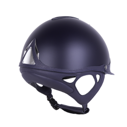 Casco Antares Origin Galaxy con visera estándar Azul / cuero azul