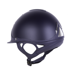 Casco Antares Origin Galaxy con visera estándar Azul / cuero azul