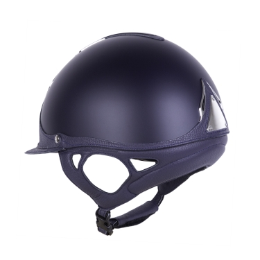 Casco Antares Origin Galaxy con visera estándar Azul / cuero azul