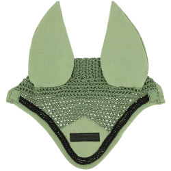 Capucha antimoscas Equithème Pearl Verde