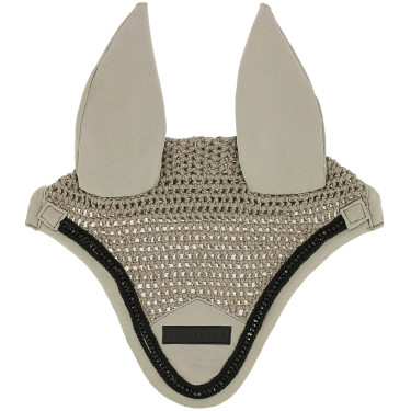 Capucha antimoscas Equithème Pearl Gris pardo Marr&amp;amp;amp;oacute;n