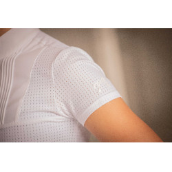 Polo EDEN BY PL Florence mesh Blanco