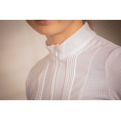 Polo EDEN BY PL Florence mesh Blanco