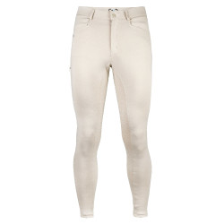 Pantalón fondo de silicona RIDING WORLD - River hombre Beige Pantalón fondo de silicona RIDING WORLD - River hombre Beige