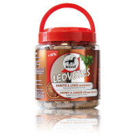 Snack de equitación con zanahoria y linaza