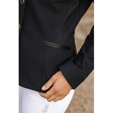 Chaqueta de concurso Equithème Sydney mujer Negro