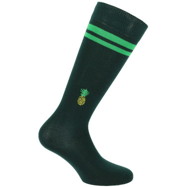 Calcetines EQUITHÈME - Nikita Verde oscuro / verde pálido Calcetines EQUITHÈME - Nikita Verde oscuro / verde pálido