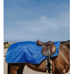 Riñonera manta Equithème - TYREX 1200D - Tejido polar Burdeos
