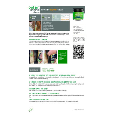 Crema Animaderm Derfen™ Original Crema Animaderm Derfen™ Original