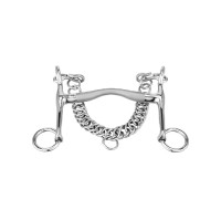 Filete para cabezada SPRENGER Satinox con camas cortas