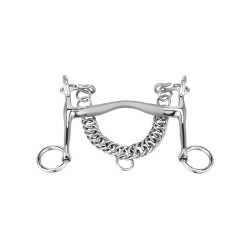 Filete para cabezada SPRENGER Satinox con camas cortas