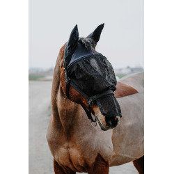 Cabezada + máscara Equithème Negro