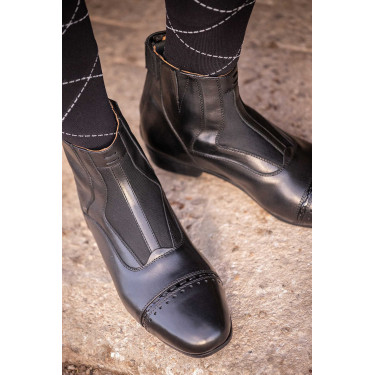 Botines PENELOPE Celeste Negro