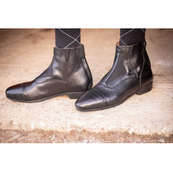 Botines PENELOPE Celeste Negro