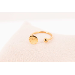 Anillo Pénélope Lisa Dorado Oro