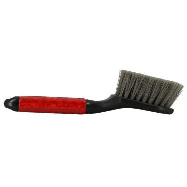 Cepillo para cascos HIPPO-TONIC Glossy Roja Rojo