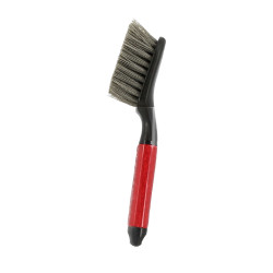 Cepillo para cascos HIPPO-TONIC Glossy Roja Rojo