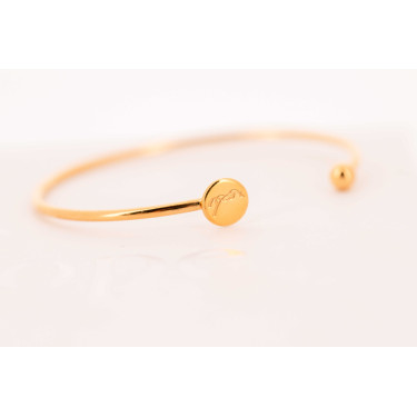 Brazalete PENELOPE Jonc Dorado Oro