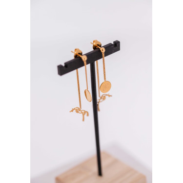 Pendientes PENELOPE Yuna Dorado Oro Pendientes PENELOPE Yuna Dorado Oro