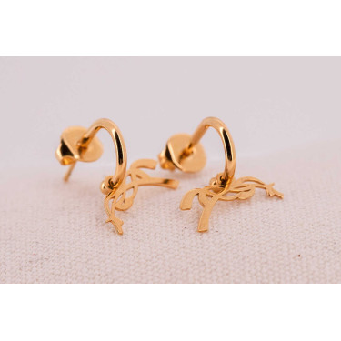 Pendientes PENELOPE Léonie Dorado Oro