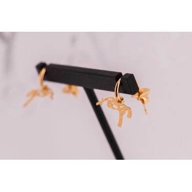 Pendientes PENELOPE Léonie Dorado Oro