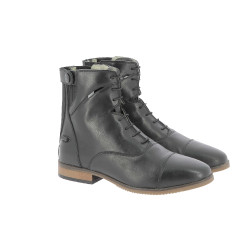 Botas Equithème Wavy con cordones / cremallera Negro Botas Equithème Wavy con cordones / cremallera Negro