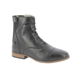 Botas Equithème Wavy con cordones / cremallera Negro Botas Equithème Wavy con cordones / cremallera Negro