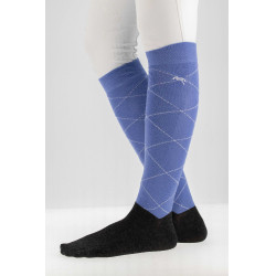 Calcetines Pénélope Luxe Azul de la vendimia