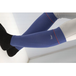 Calcetines Pénélope Luxe Azul de la vendimia