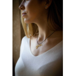 Collar Pénélope Eugenia Dorado Oro Collar Pénélope Eugenia Dorado Oro