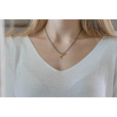 Collar Pénélope Eugenia Dorado Oro Collar Pénélope Eugenia Dorado Oro