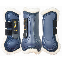 Protector tendones lana Design T de T Azul marino