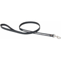 Correa de perro Clincher T de T Negro / blanco