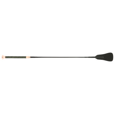Cravache Whip & Go Soft picot Negro / verde