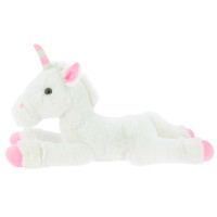 Peluche Equi-Kids Licorne modelo medio Blanc - Rose Blanco