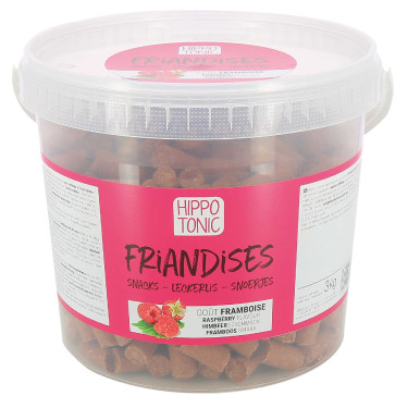 Caramelos para caballos Hippo-Tonic sabor frambuesa