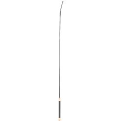 Fusta de doma Whip & Go con pomo metálico Gris / oro rosa