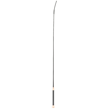 Fusta de doma Whip & Go con pomo metálico Gris / oro rosa