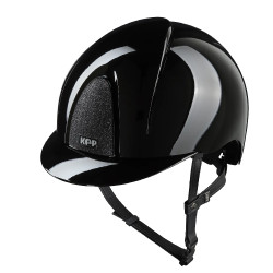Casco Kep Smart Nova metal pulido negro estrella