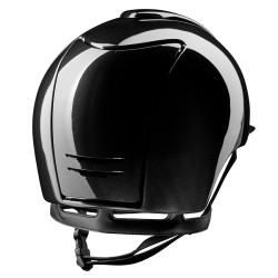 Casco Kep Cromo 2.0 Shine negro visera estándar