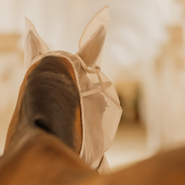 Máscara anti-moscas Classic con orejas y cubre-nariz Kentucky