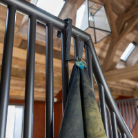 Ganchos para mantas Mat Grooming Deluxe de Kentucky Negro