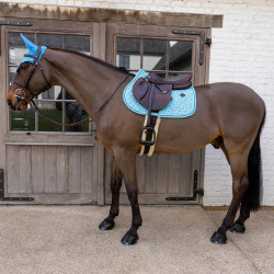 Manta de salto Velvet pata de gallo Kentucky