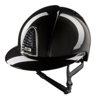 Casco Kep Cromo 2.0 shine negro visera polo